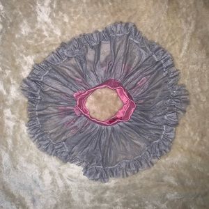 Hello Kitty pink & silver skirt